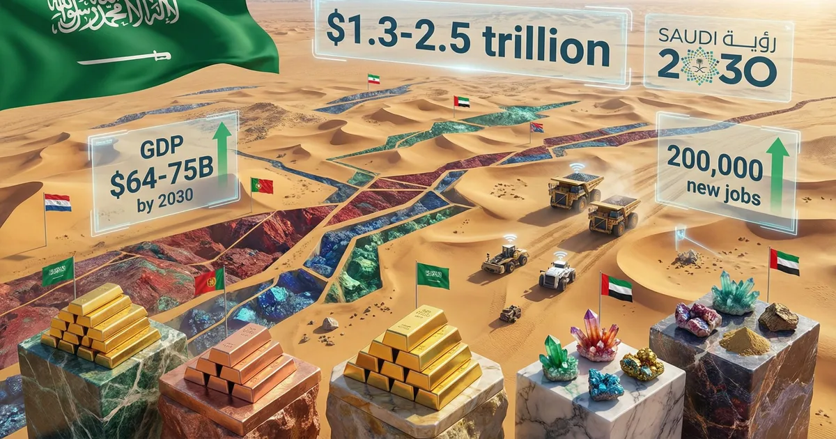 كيف سيؤثر التعدين على الاقتصاد السعودي غير النفطي؟