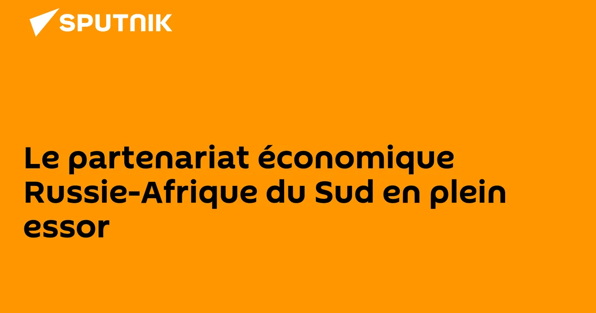 Un Partenariat Stratégique en Plein Essor