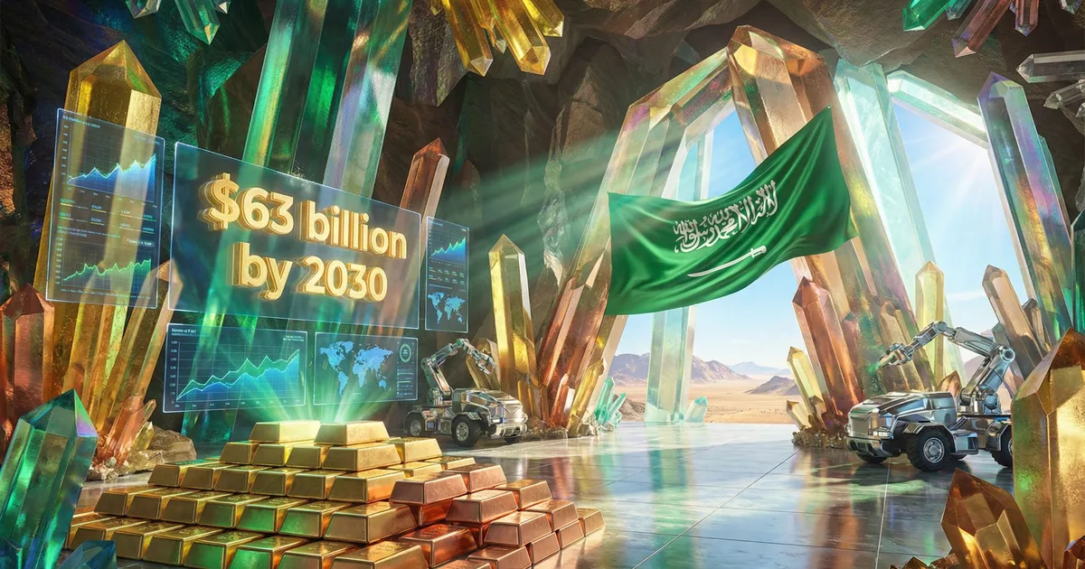 الاقتصاد السعودي 2026: طفرة غير مسبوقة في التعدين والطاقة النظيفة - صقر الجزيرة