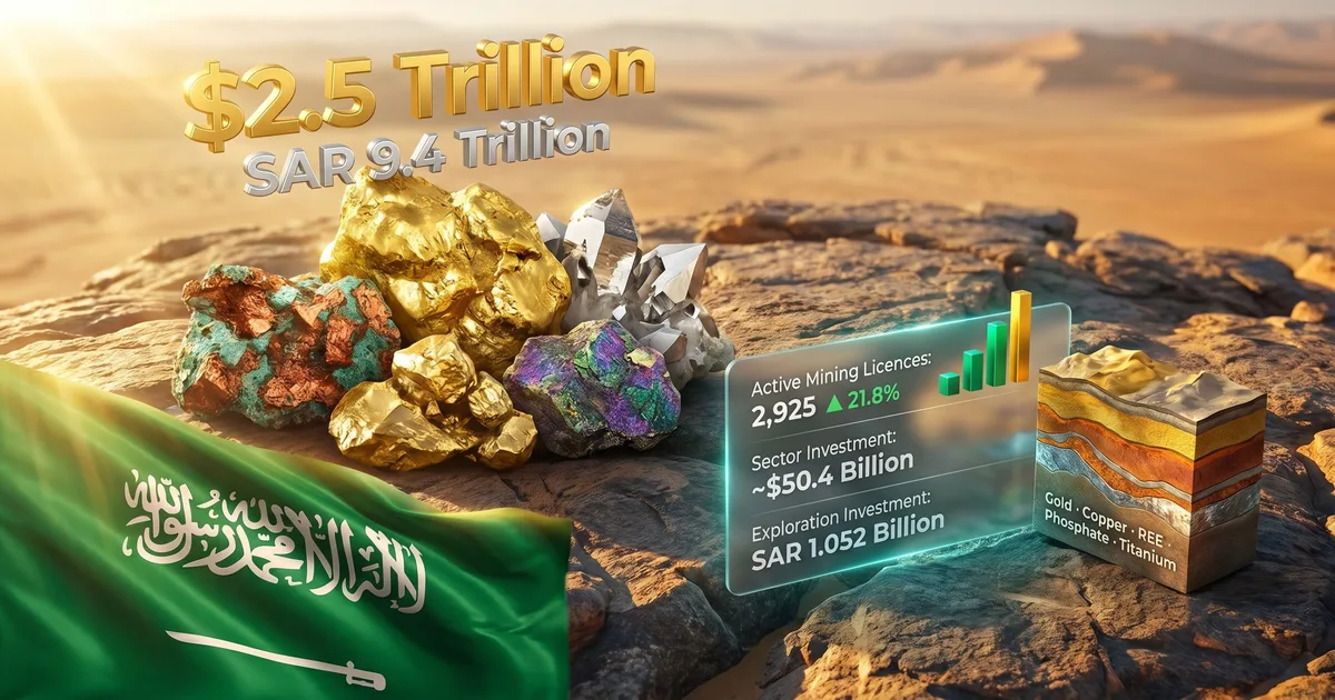 عمالقة التعدين الأستراليون يستهدفون ثروات السعودية المعدنية البالغة 2.5 تريليون دولار - صقر الجزيرة