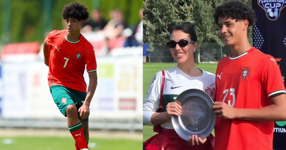استبعاد نجل رونالدو من منتخب البرتغال للناشئين.. هل تنتهي مسيرته تحت 16 عاماً؟ - صقر الجزيرة