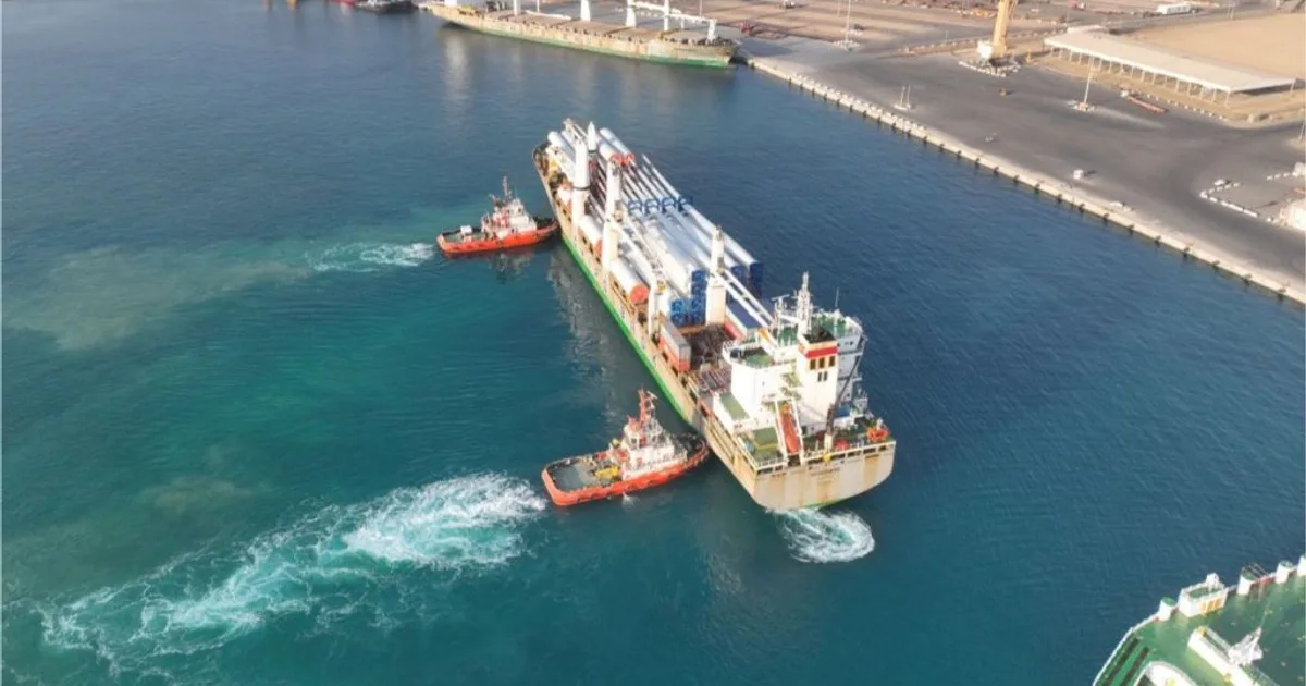 السعودية تطلق أكبر مزرعة رياح بحرية في الشرق الأوسط بطاقة 3 جيجاواط - صقر الجزيرة