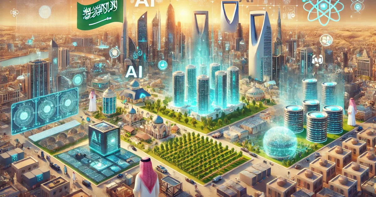 السعودية تطلق أول منصة وطنية للبيانات الضخمة باستخدام الذكاء الاصطناعي لتحسين الخدمات الحكومية