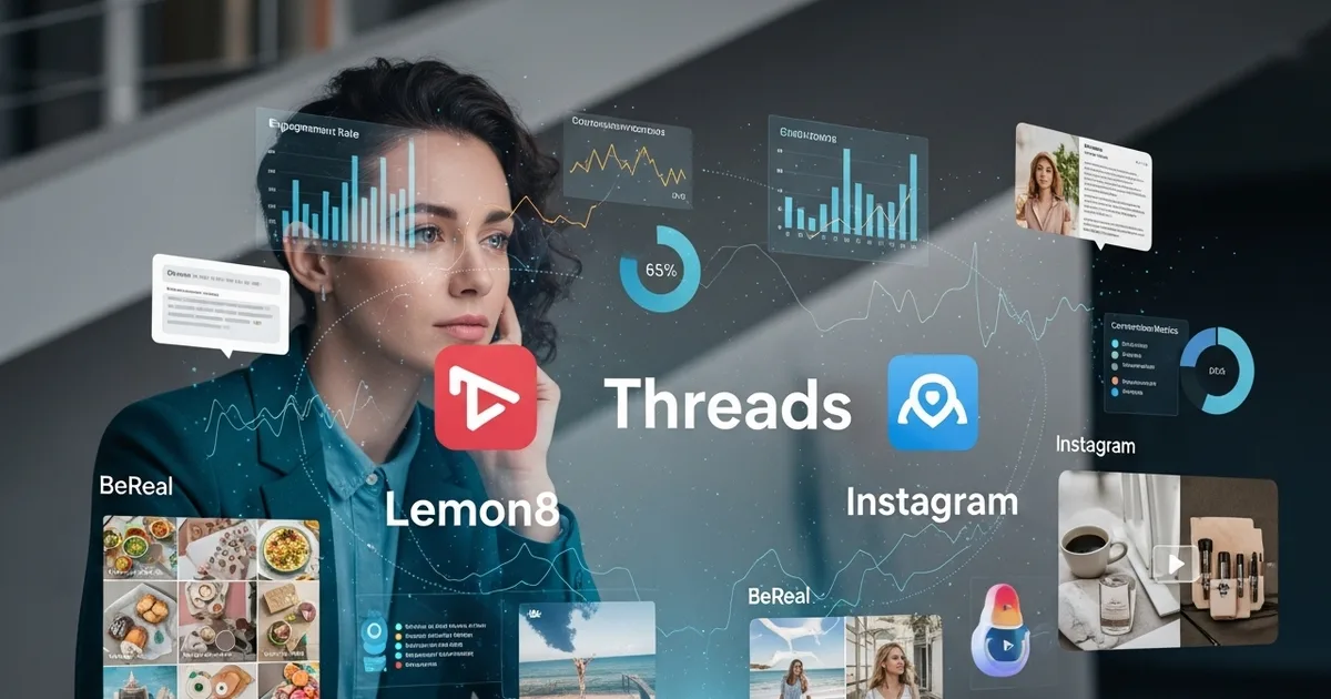 تأثير BeReal وThreads على التسويق المؤثر في السعودية: تحليل سلوك الشباب