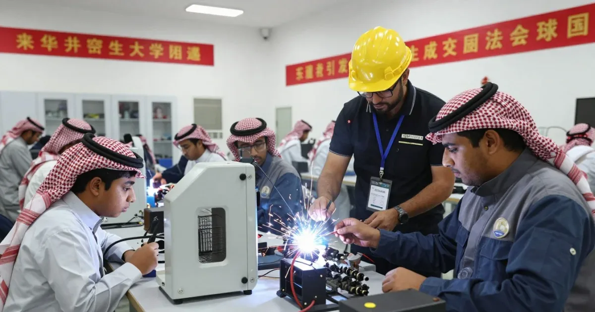 ثورة التدريب المهني في السعودية 2026: كيف تؤهل المملكة شبابها لسوق العمل العالمي - صقر الجزيرة