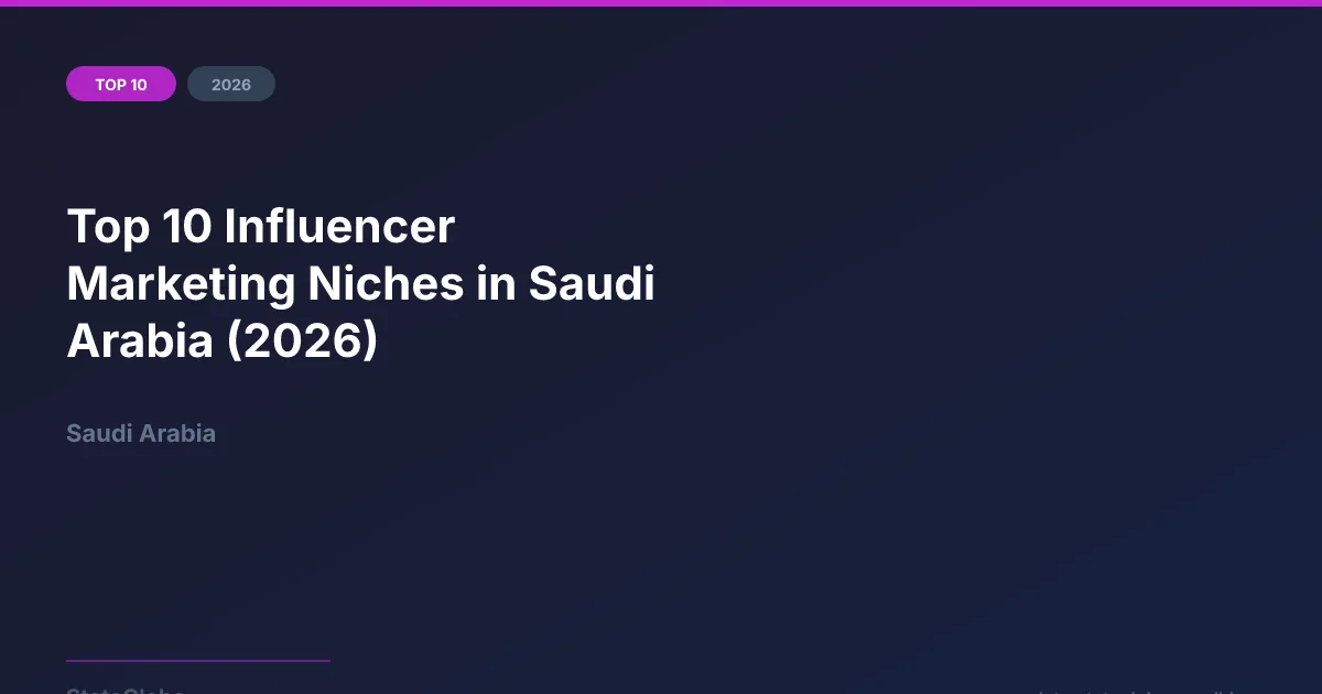 التسويق عبر المؤثرين في السعودية 2026: من الترفيه إلى بناء الثقة في القطاعين الصحي والمالي