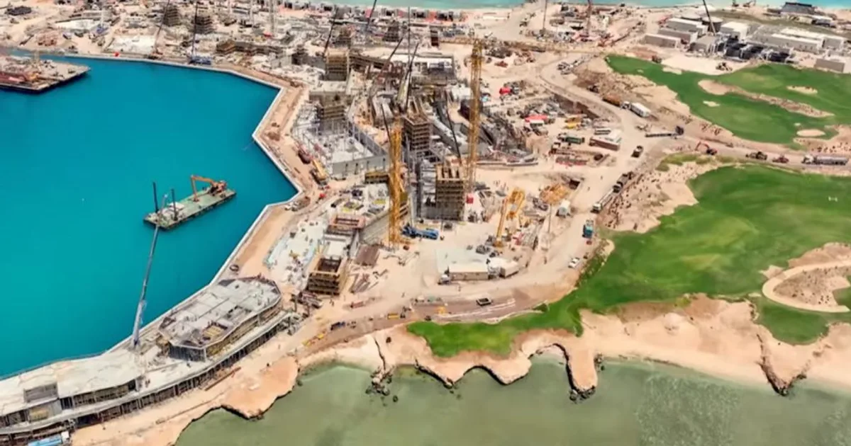 Saint-Gobain fournit les matériaux de NEOM