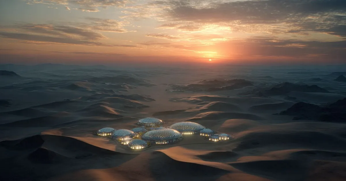 السعودي AgriTech Desert Farming | نيوم
