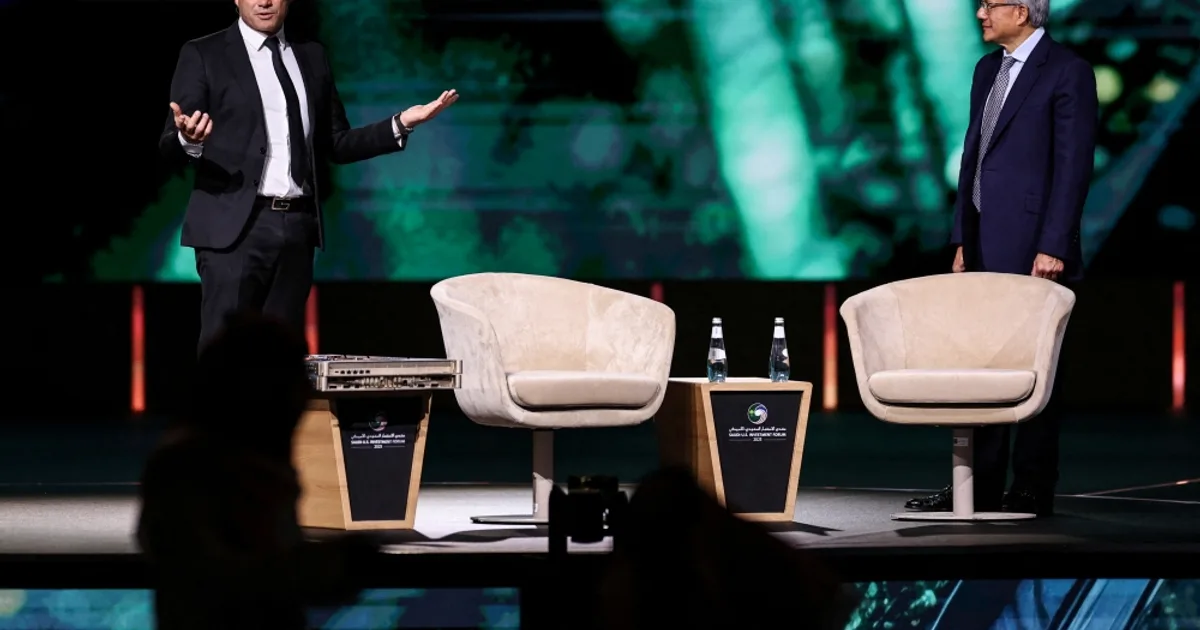Jensen Huang signs partnership deal with Saudi Arabia at Riyadh Season