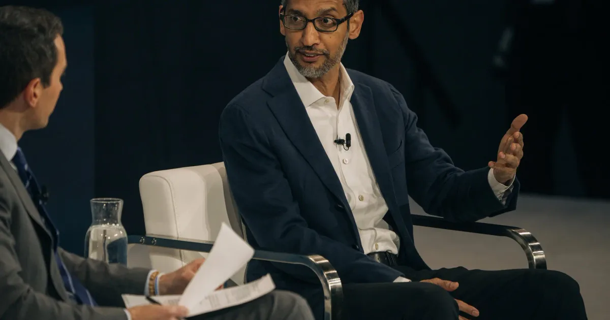 Sundar Pichai signs partnership deal with Saudi Arabia at Red Sea