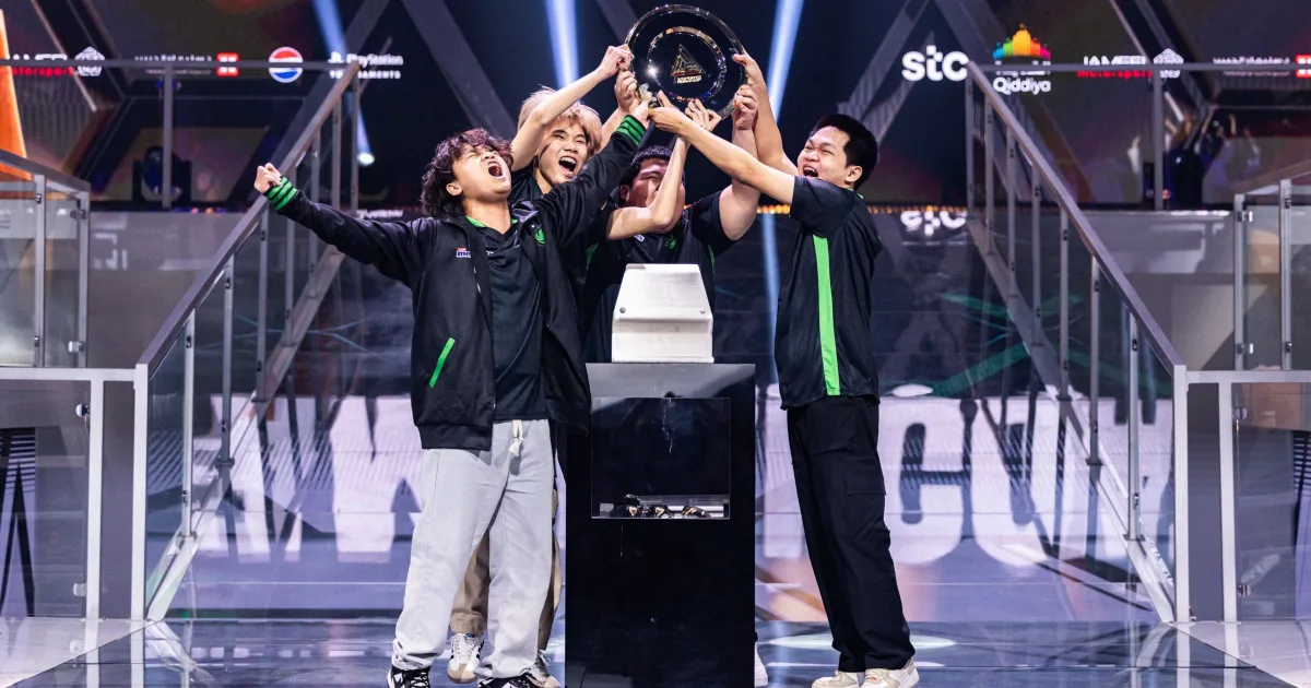 السعودي Esports Team Wins World Championship