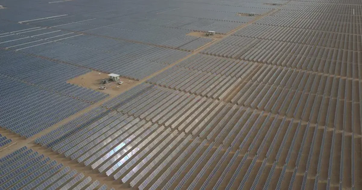 السعودي Solar Gigawatt Milestone | مكة