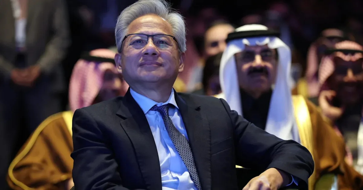 Jensen Huang visits Saudi Arabia and announces King Abdullah Financial District