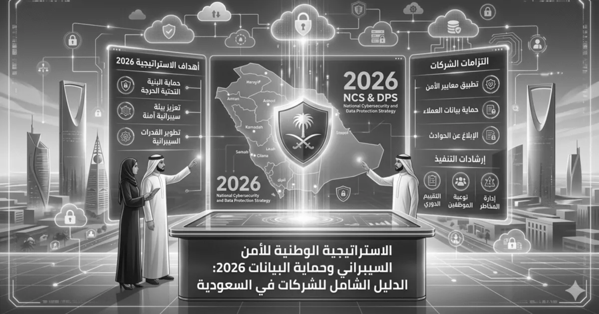 السعودية 2026: استراتيجية سيبرانية لمواجهة تهديدات الذكاء الاصطناعي - صقر الجزيرة