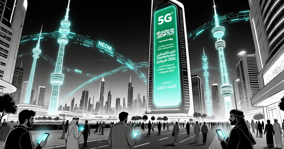 5G يغزو نيوم: استثمارات بمليارات الريالات في ٢٠٢٦