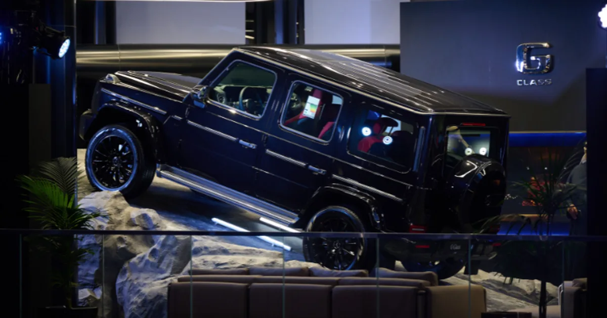Mercedes-Benz eröffnet Luxus-Showroom in NEOM
