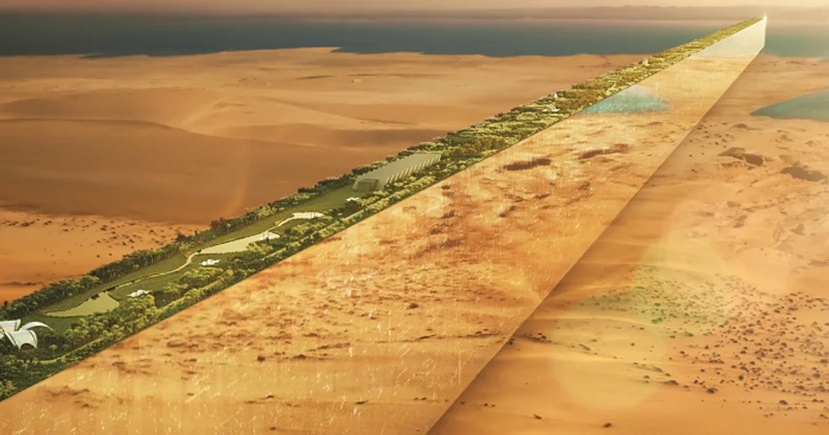 The Line نيوم Reaches 50000 Residents