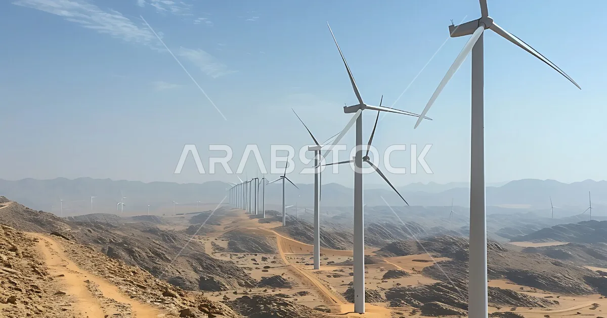السعودية تطلق أكبر مزرعة رياح في الشرق الأوسط بقدرة 2 جيجاواط في 2026 - صقر الجزيرة
