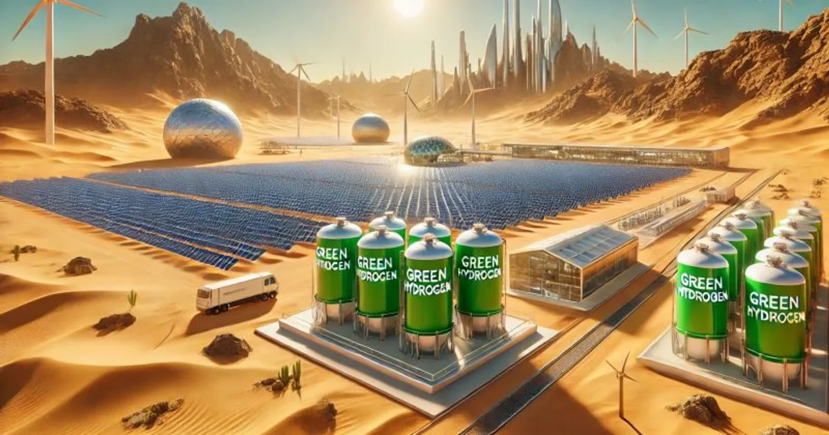 السعودية تستثمر 50 مليار دولار في الهيدروجين الأخضر لتصبح الأكبر عالمياً بحلول 2030