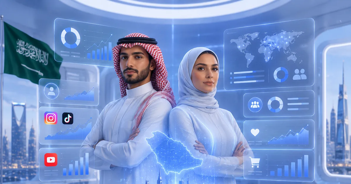 استراتيجيات التسويق عبر المؤثرين الافتراضيين في السعودية: كيف تعيد الشخصيات الرقمية تعريف الإعلانات والولاء للعلامة التجارية في 2026