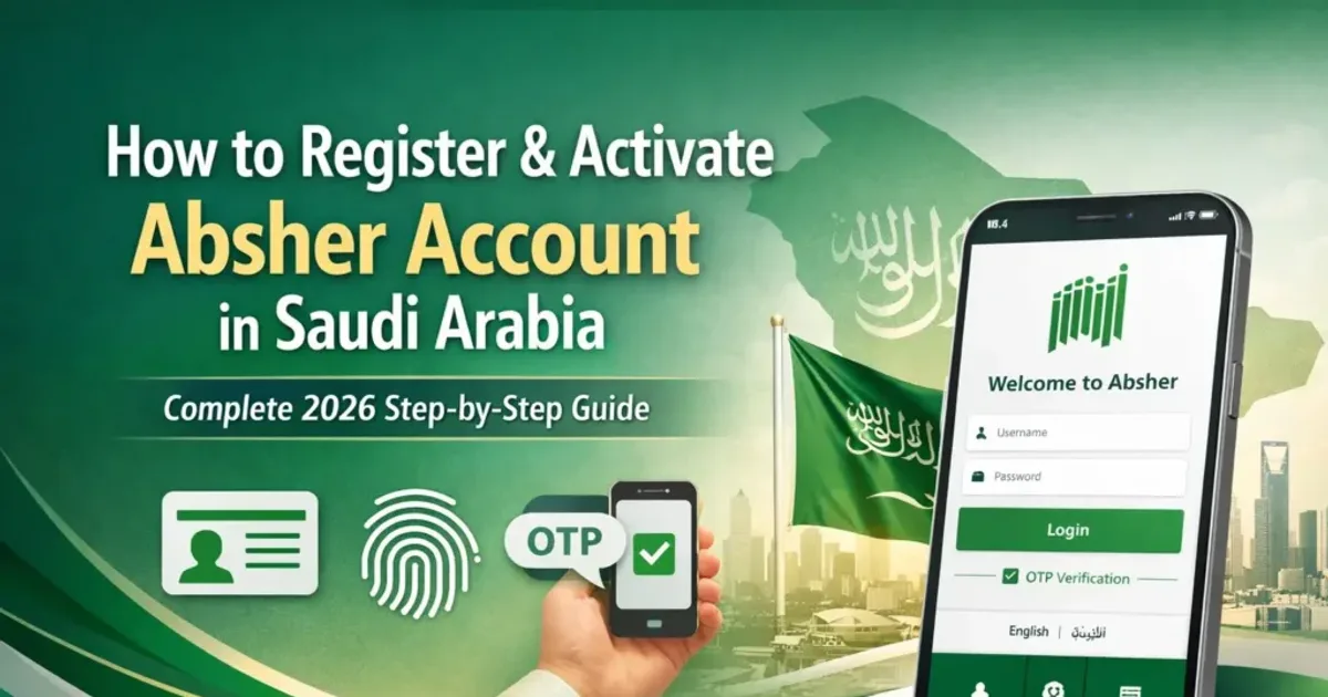 دليل تطبيق أبشر خدمات حكومية رقمية 2026