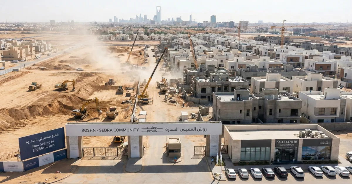 ROSHN Housing Project Milestone