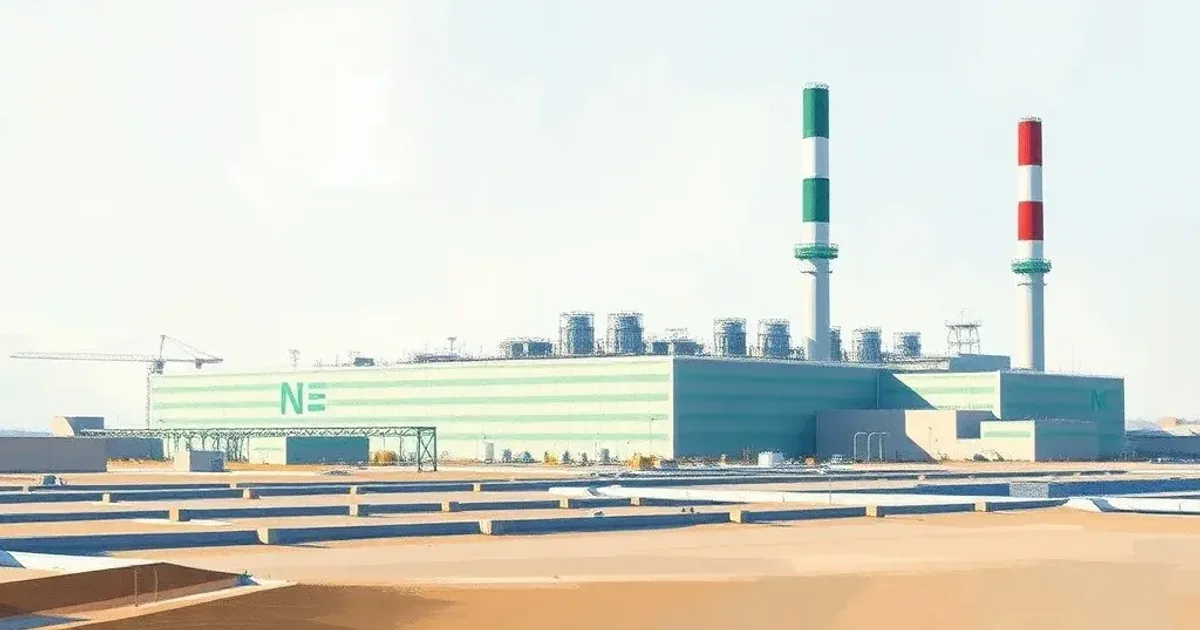 مشروع نيوم للطاقة الخضراء: تقنيات الهيدروجين الأخضر وتخزين الطاقة المتقدمة لتحقيق الحياد الكربوني بحلول 2030