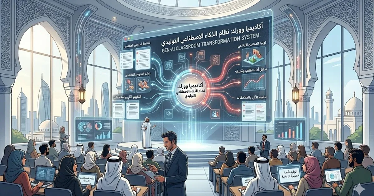 الذكاء الاصطناعي التوليدي في السعودية: كيف تعيد النماذج اللغوية الكبيرة تشكيل قطاعي الإعلام والتعليم في 2026