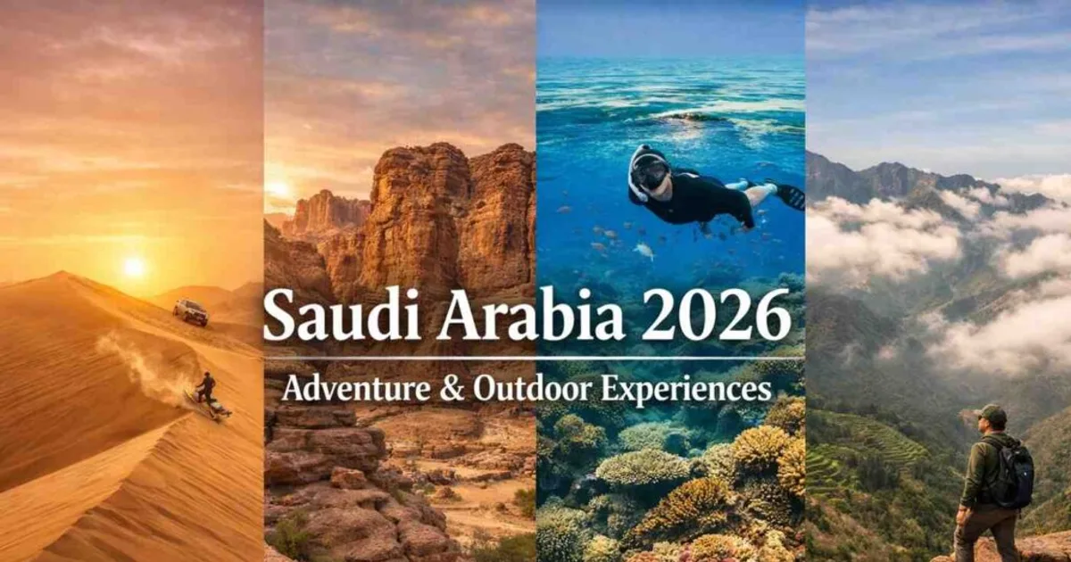 السياحة السعودية 2026: وجهات ترفيهية عالمية وأرقام قياسية جديدة - صقر الجزيرة