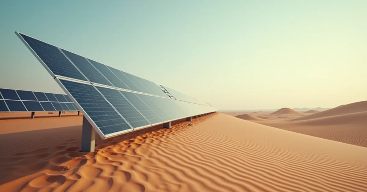 مشاريع الطاقة الشمسية العملاقة في السعودية: كيف تحقق المملكة أهداف رؤية 2030 في الطاقة المتجددة