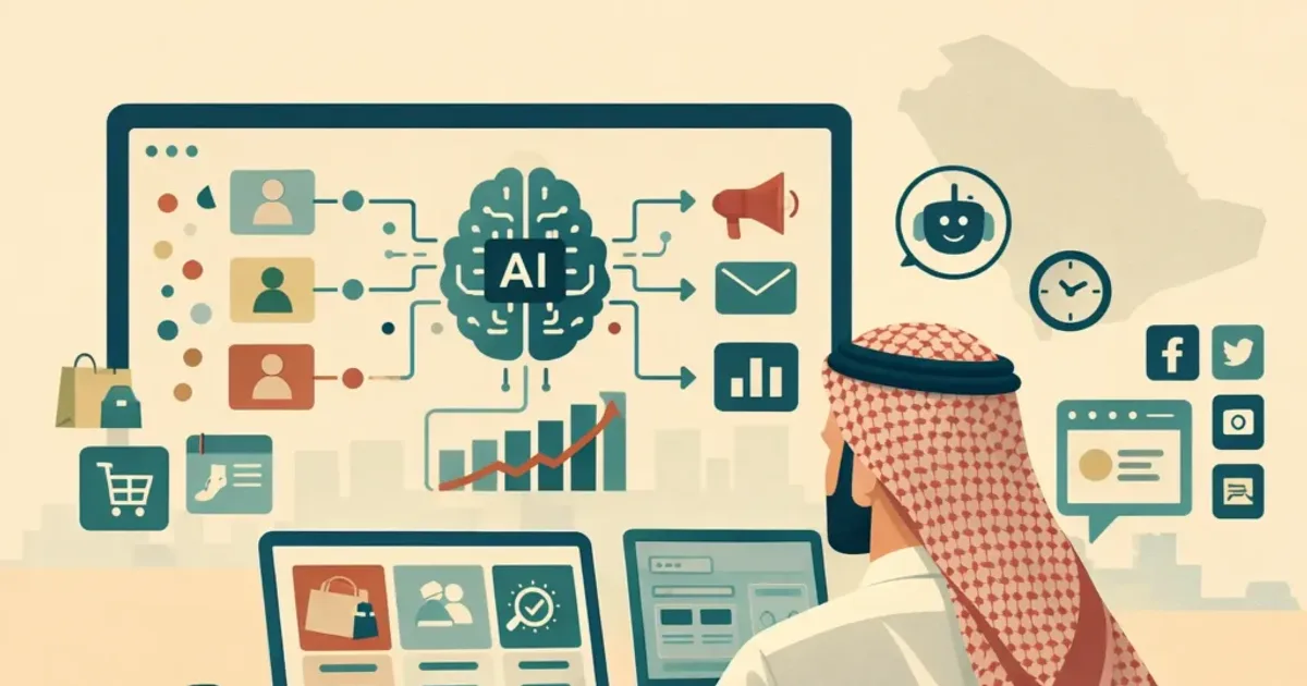 التسويق عبر المؤثرين في السعودية 2026: من الإعلانات التقليدية إلى منصات الذكاء الاصطناعي والتجارة الاجتماعية