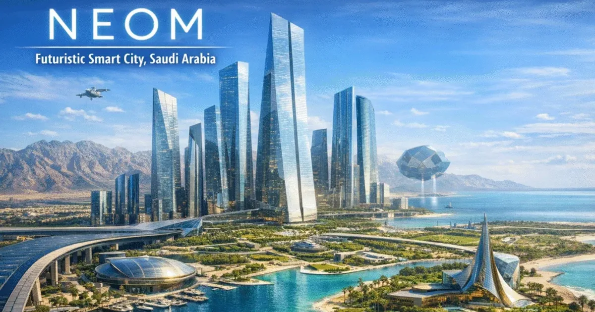 الذكاء الاصطناعي في السعودية 2026: نيوم تقود عصر المدن الذكية - صقر الجزيرة
