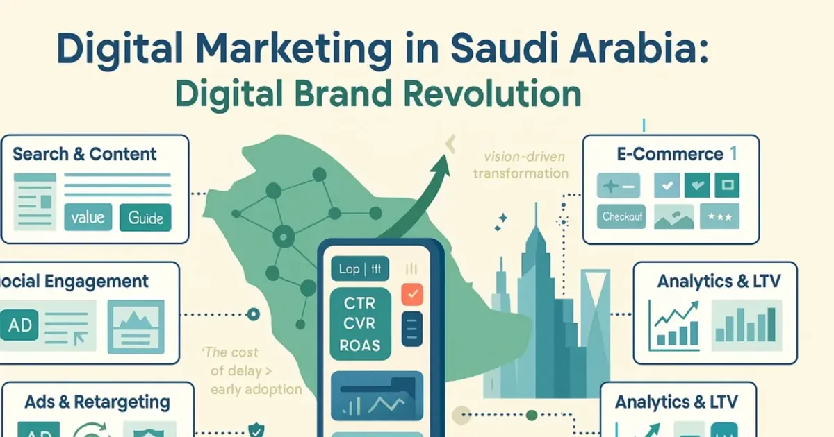 استراتيجيات التسويق الرقمي في السعودية: كيف تستفيد العلامات التجارية من الذكاء الاصطناعي والتخصيص لزيادة المبيعات