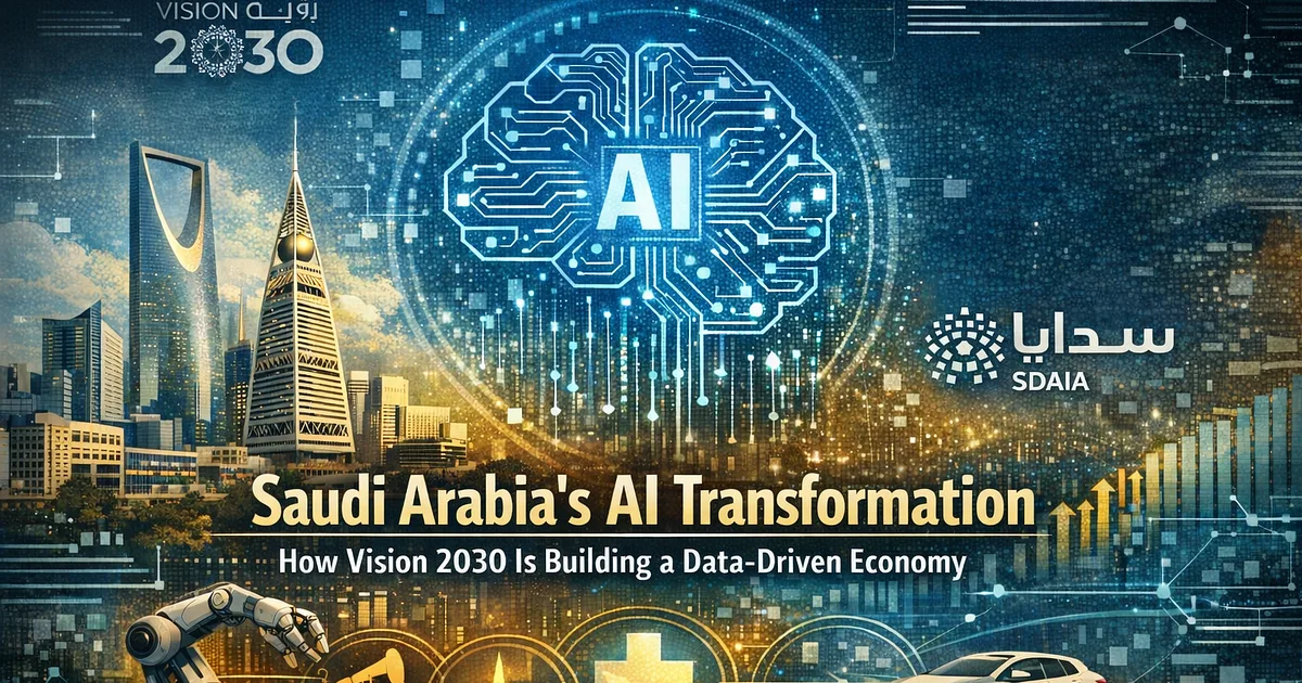 السعودية تطلق منصة وطنية للذكاء الاصطناعي لتحويل القطاع الصناعي بالكامل بحلول 2030