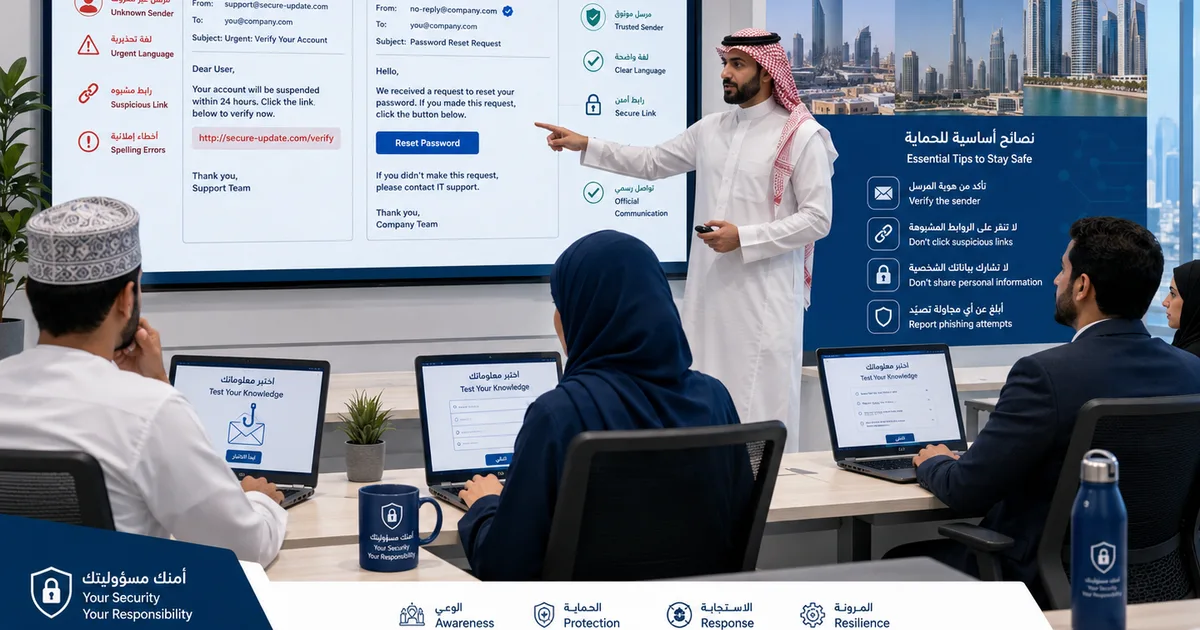 ارتفاع هجمات التصيد الاحتيالي في السعودية 40% في الربع الأول 2026: القطاعان المالي والحكومي في مرمى الهجمات