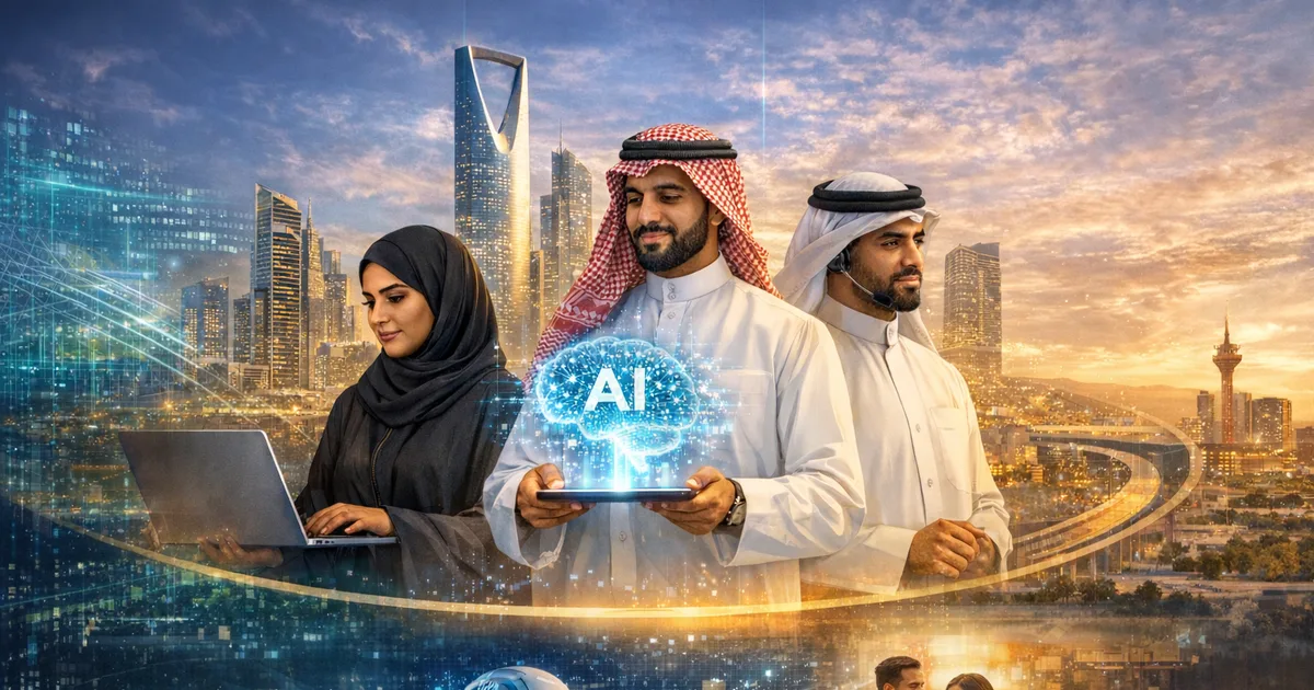 السعودية 2026: كيف يغير الذكاء الاصطناعي التوليدي قطاع التعليم والرعاية الصحية؟ - صقر الجزيرة