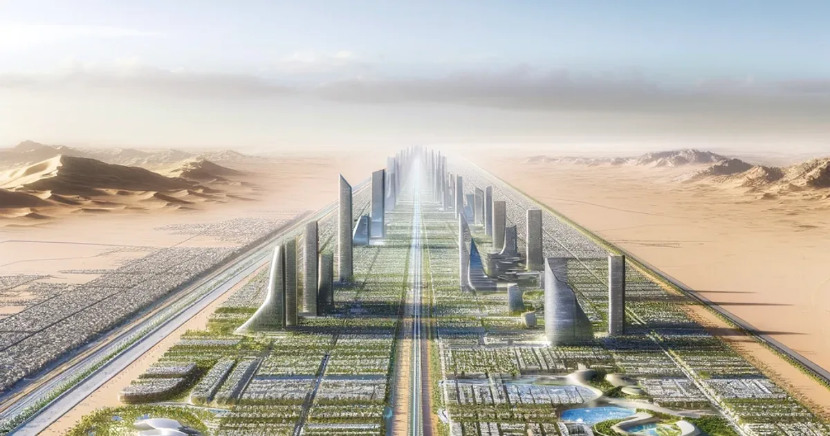 ذا لاين في نيوم تدخل التشغيل التجريبي: أول مدينة خطية ذكية تعمل بالطاقة المتجددة والذكاء الاصطناعي