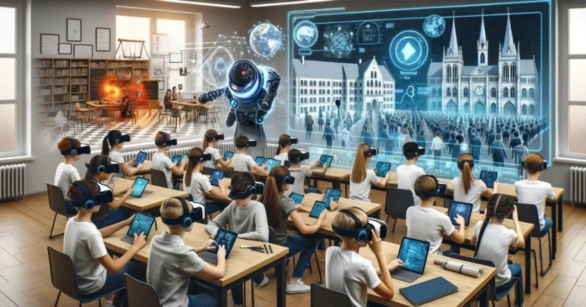 الواقع المعزز في التعليم السعودي 2026: كيف تحولت الفصول الدراسية إلى عوالم افتراضية تفاعلية - صقر الجزيرة