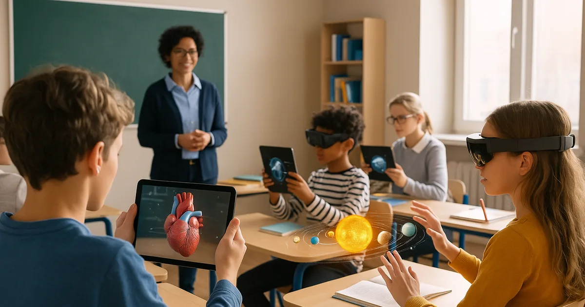 تطوير برامج التعليم الافتراضي بالواقع المعزز في المدارس السعودية: كيف تستثمر المملكة في تقنيات الواقع المعزز لتحويل المناهج الدراسية إلى تجارب تفاعلية ثلاثية الأبعاد
