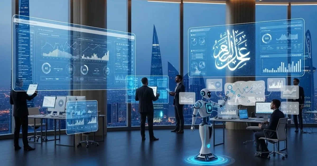 التسويق الرقمي في السعودية 2026: ثورة الذكاء الاصطناعي والتجربة الغامرة - صقر الجزيرة
