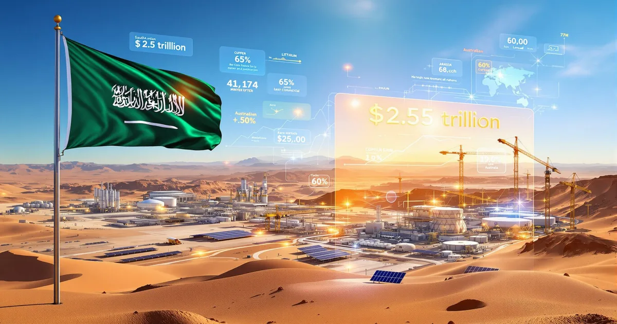 الاستثمار في قطاع التعدين السعودي: فرص المعادن الاستراتيجية في رؤية 2030