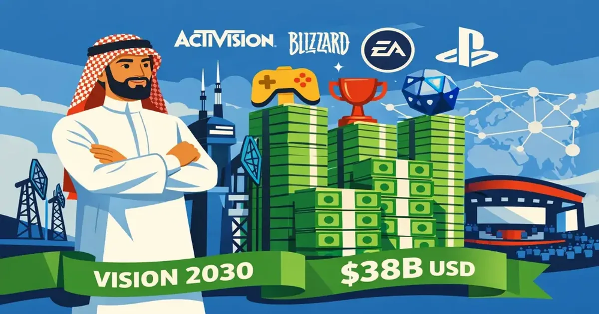 صندوق الاستثمارات العامة السعودي يقود ثورة في قطاع الترفيه: تحليل استثمارات 2026 في الألعاب الإلكترونية والرياضات الإلكترونية