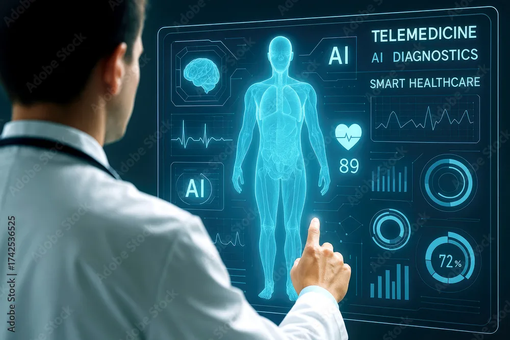 كيف تعمل المنصة في تشخيص الأمراض عن بعد؟