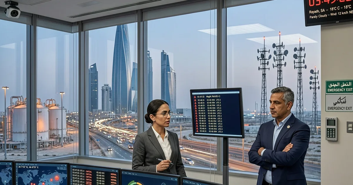 الهجمات السيبرانية على البنية التحتية الحيوية في السعودية: تحليل تصاعد التهديدات واستراتيجيات الدفاع في 2026