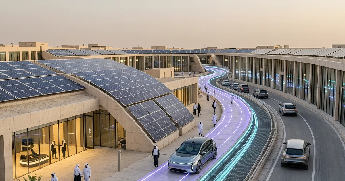 السعودية 2026: مشروع نيوم يطلق أول مدينة ذكية تحت الأرض بطاقة 100% متجددة