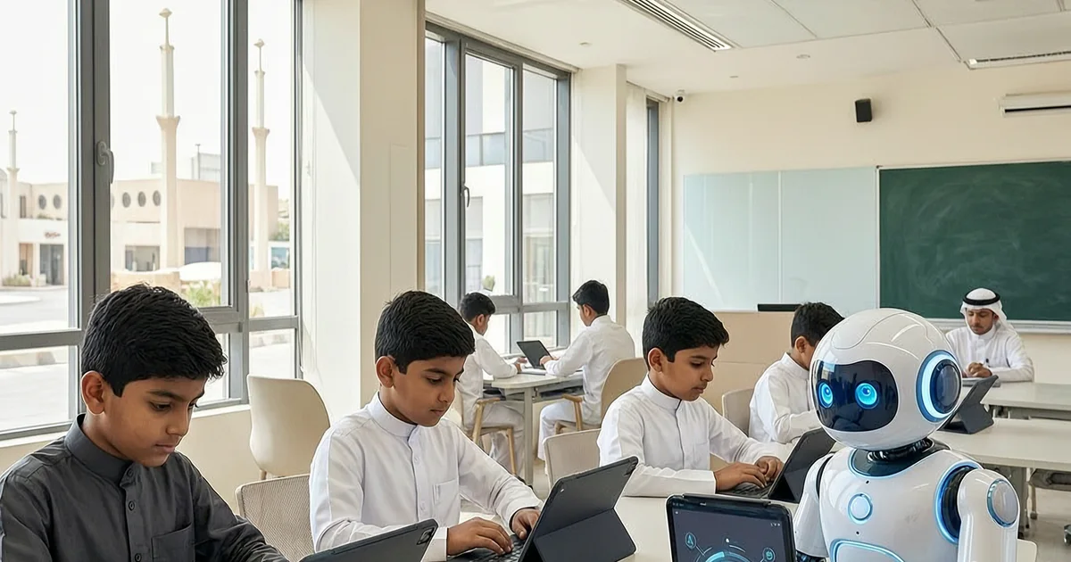 ثورة التعليم الرقمي في السعودية 2026: الذكاء الاصطناعي يقود الفصول الدراسية