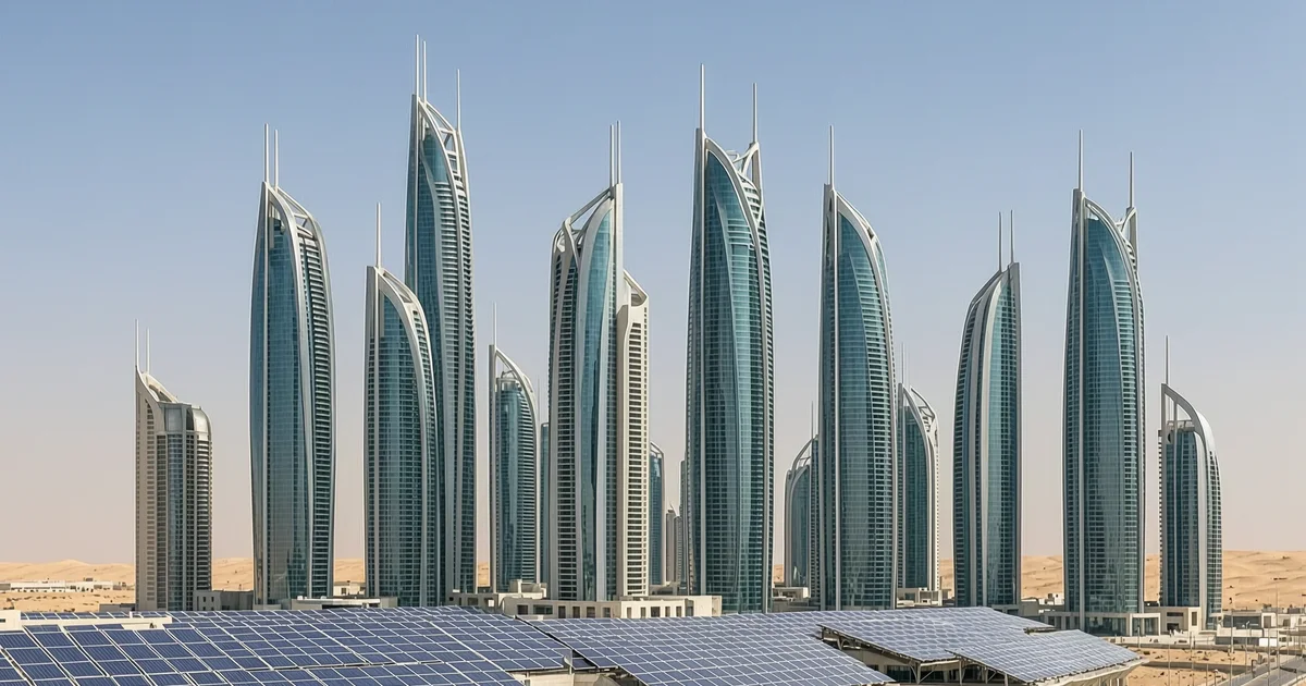 السعودية تطلق أول مدينة ذكية متكاملة تعمل بالطاقة المتجددة وتقنيات الجيل السادس في 2026