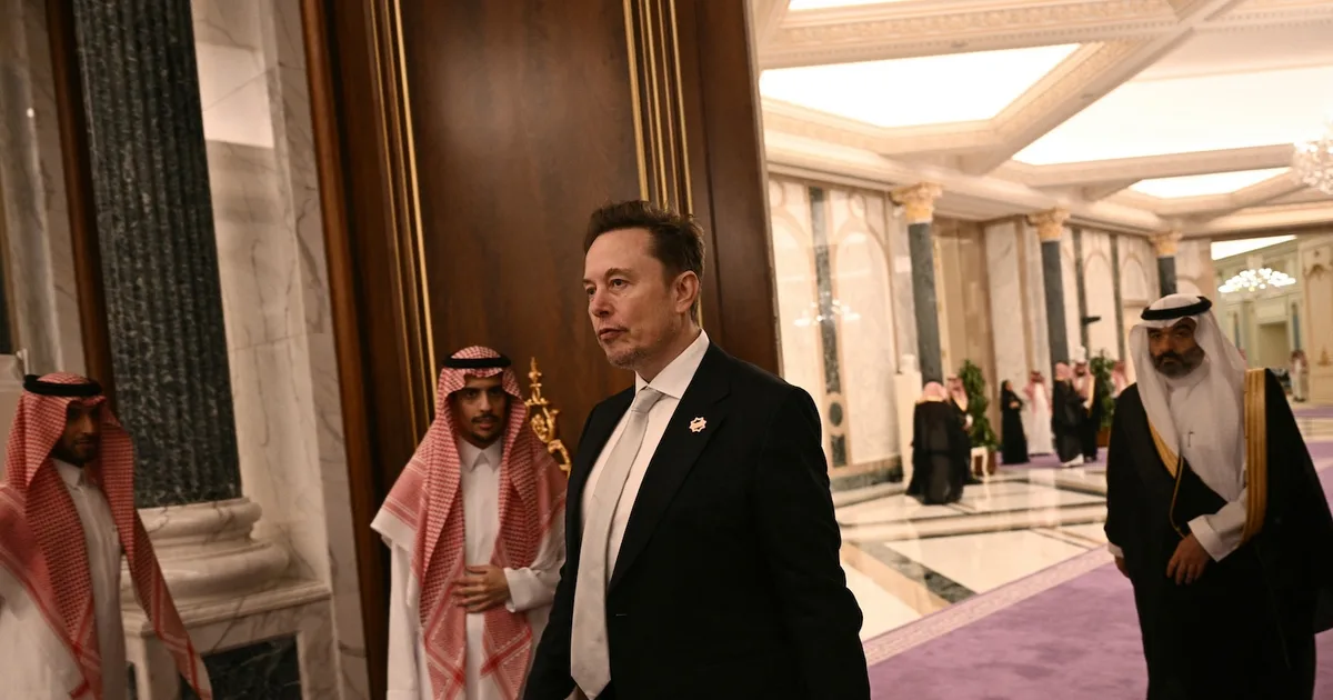 Elon Musk signs partnership deal with Saudi Arabia at Red Sea